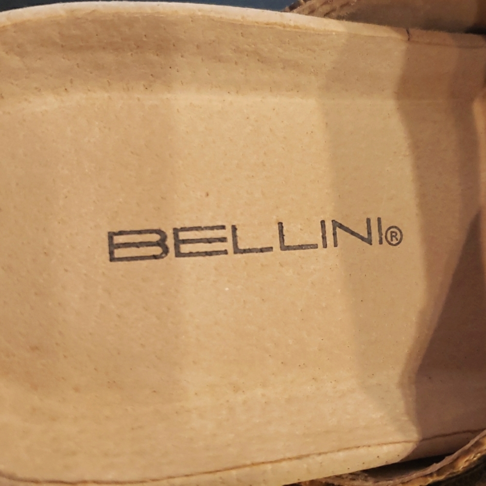 BELLINI Fancy Sandal - Comfort Insole - Adjustable Strap - Faux Snakeskin - NWOB - Picture 3 of 9